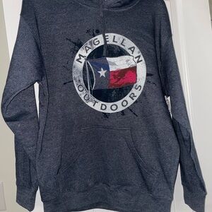 NWT Magellan Outdoors Men's Blue Sweatshirt